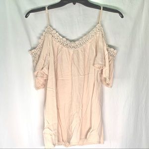 Shoulder Sleeveless Top